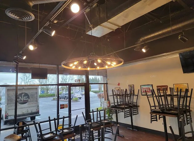 Commercial electrical panel installed by Newman Electric for a Vancouver WA business