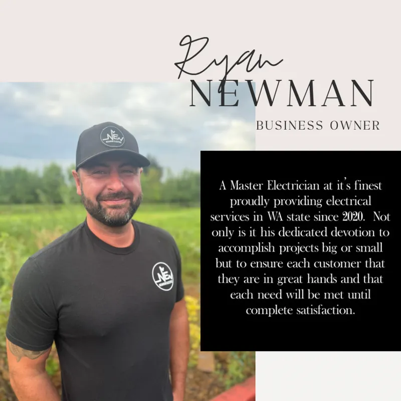 Ryan Newman, owner of Newman Electric