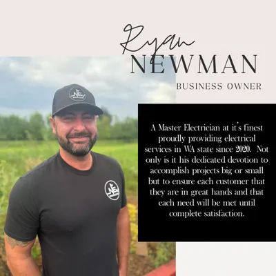 Ryan Newman, owner of Newman Electric LLC in Vancouver WA